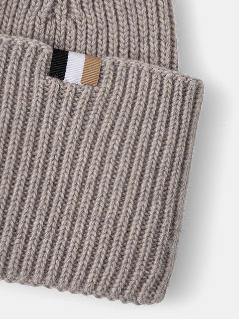 BOSS czapka z domieszką wełny Laura_hat