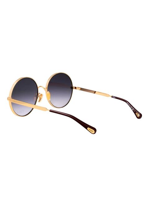 Chloé Eyewear round-frame sunglasses - Gold