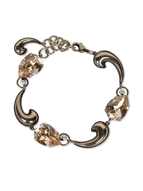 ETRO crystal-embellished bracelet - Silver - zdjęcie produktu nr 1