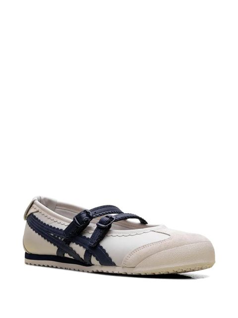 Onitsuka Tiger Mexico 66 buckled scallop sneakers - Neutrals - zdjęcie produktu nr 2