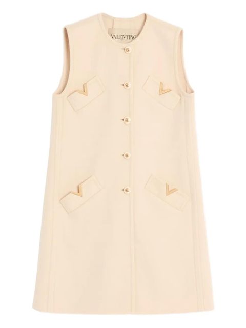 Valentino Garavani VGOLD button-up coat - Neutrals - zdjęcie produktu nr 1