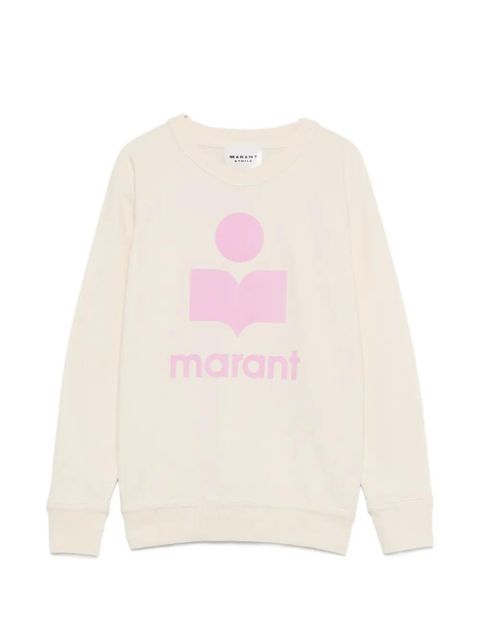 MARANT ÉTOILE Millyny crew-neck sweatshirt - Neutrals - zdjęcie produktu nr 1