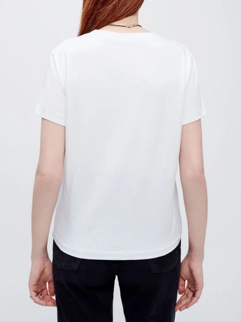 RE/DONE basic short-sleeved T-shirt - White
