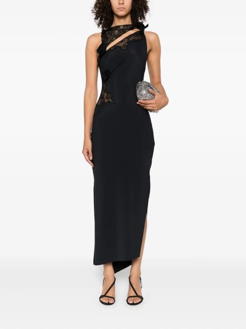 Coperni lace-embellished maxi dress - Black - zdjęcie produktu nr 2