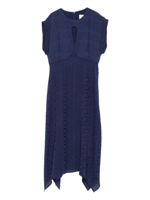 Ba&Sh Inaia asymmetric midi dress - Blue - zdjęcie produktu nr 1