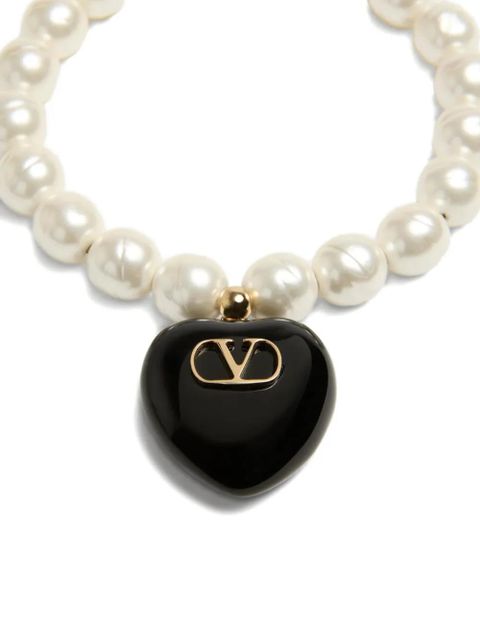 Valentino Garavani Coeur Royal bracelet - Neutrals