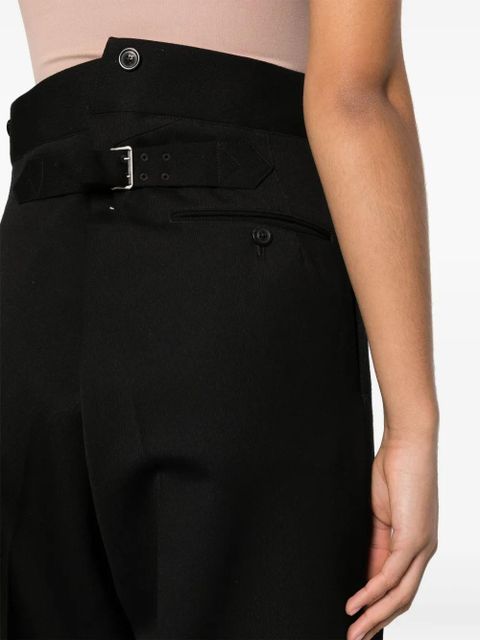 Maison Margiela Cavalry straight-leg trousers - Black