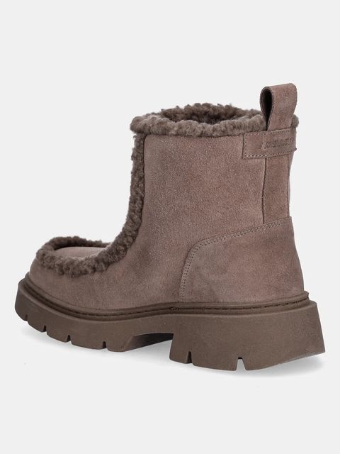 Inuikii śniegowce zamszowe Biker Suede kolor brązowy 1002.012.0011.163