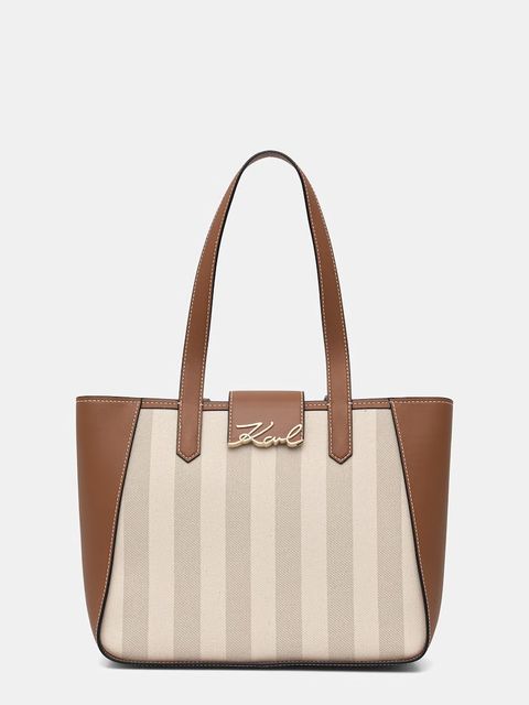 Karl Lagerfeld torebka hobo damska z imitacji skóry K/SIGNATURE - zdjęcie produktu nr 1