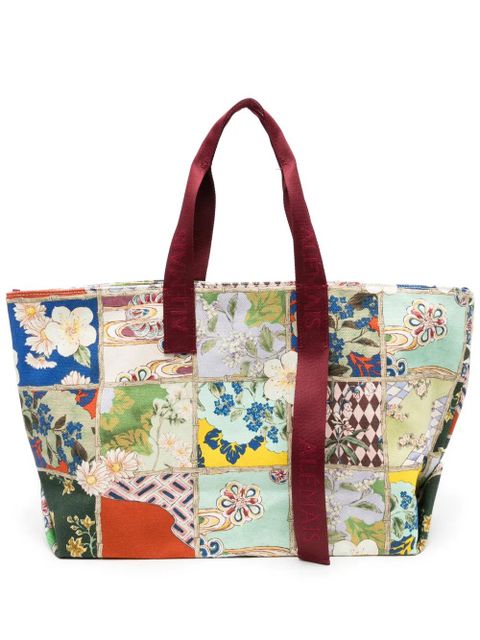 ALEMAIS cotton tote bag - Green - zdjęcie produktu nr 1