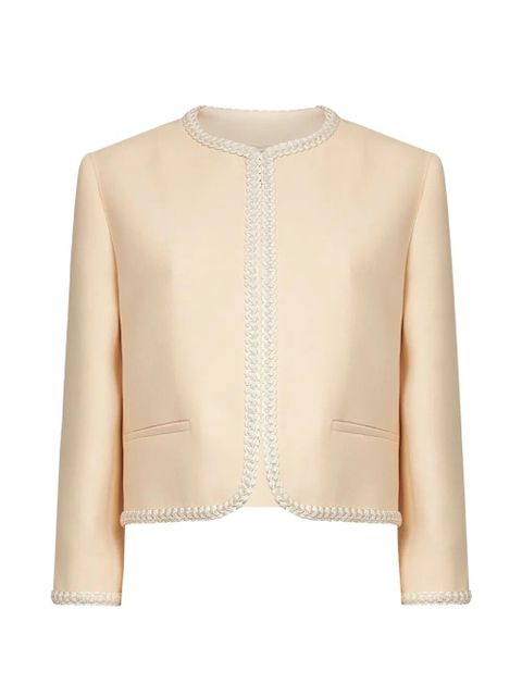 Valentino Garavani Crepe Couture jacket - Neutrals - zdjęcie produktu nr 1
