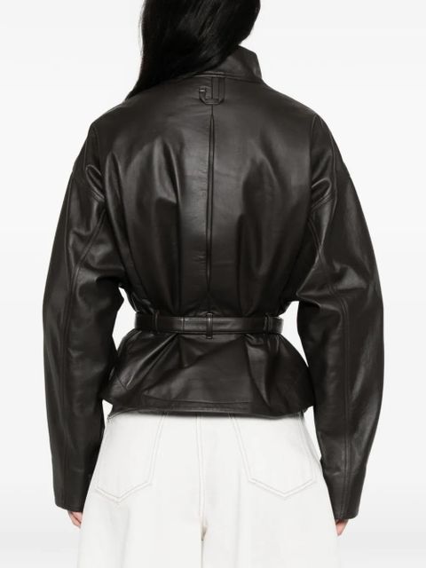 Jacquemus belted jacket - Brown