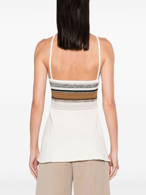 Proenza Schouler Bella halterneck top - White
