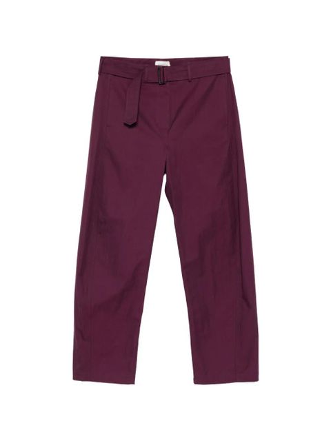 Magda Butrym belted trousers - Purple - zdjęcie produktu nr 1