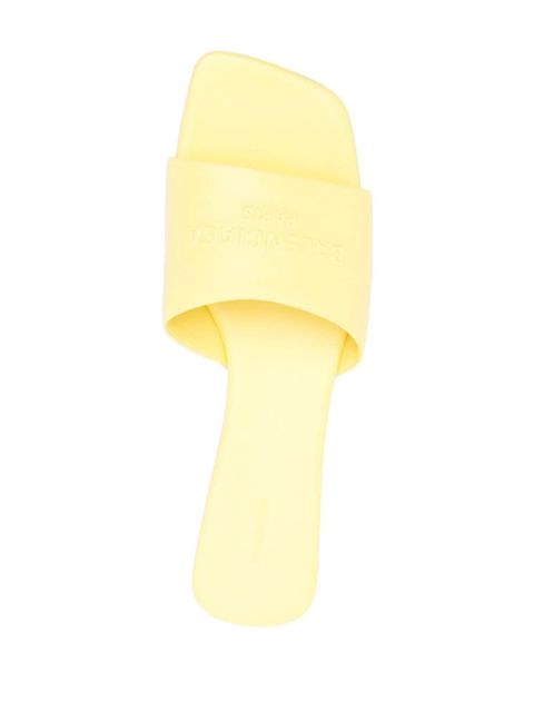 Balenciaga Duty Free leather sandals - Yellow