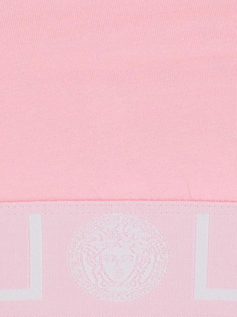 Versace logo-detail bra - Pink