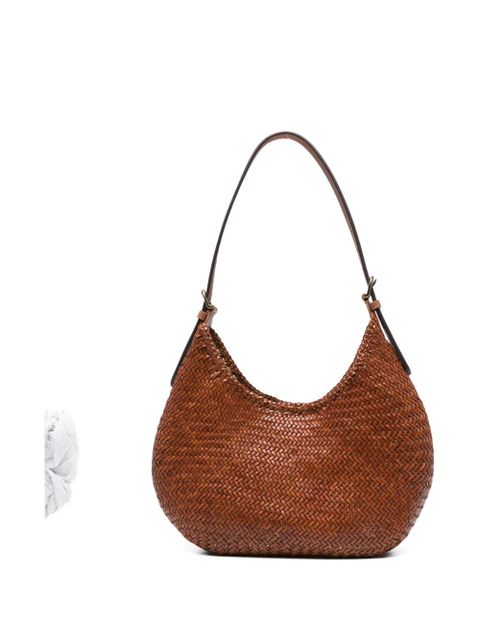 DRAGON DIFFUSION woven shoulder bag - Brown - zdjęcie produktu nr 1