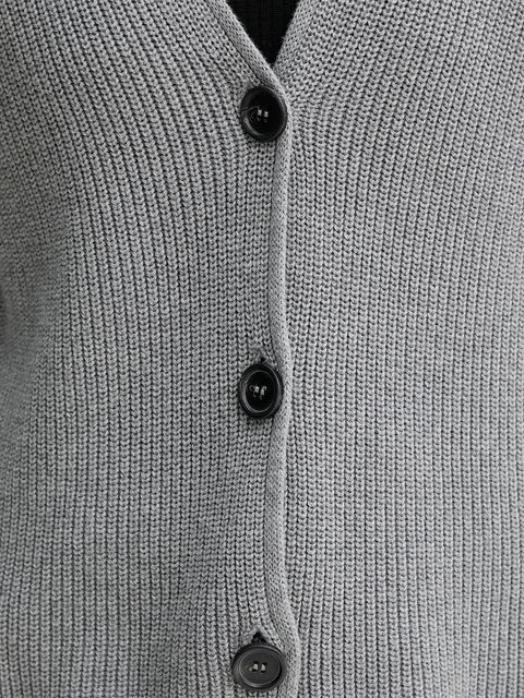 Marc O'Polo kardigan bawełniany damski kolor szary 508605961069