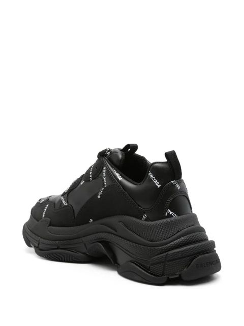 Balenciaga Triple S low-top sneakers - Black