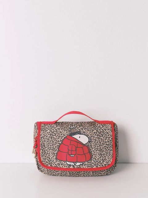 women'secret kosmetyczka SNOOPY kolor brązowy 4842051 - zdjęcie produktu nr 1