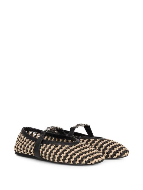GCDS woven ballet flats - Black - zdjęcie produktu nr 2