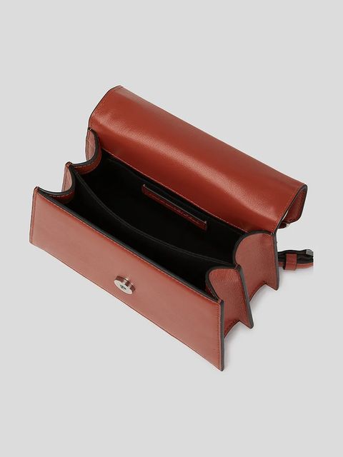 Karl Lagerfeld torebka K/SIGNATURE kolor brązowy A1W30038