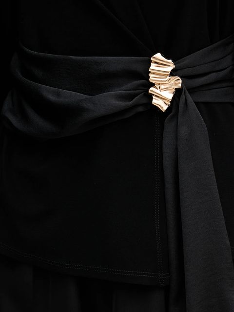 Joseph Ribkoff bluzka damska kolor czarny gładka 254117