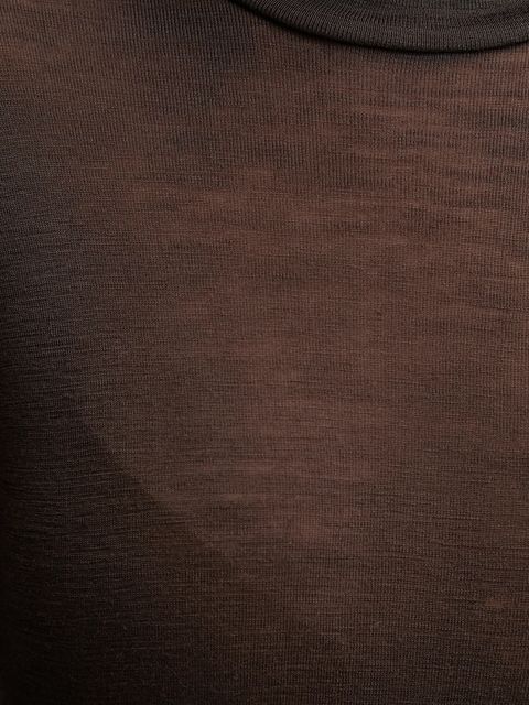 Gestuz longsleeve damski kolor brązowy 10910695