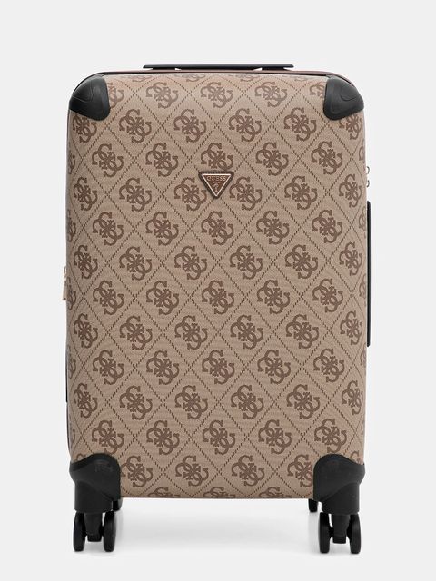 Guess walizka BERTA MEDIUM kolor brązowy TWOB86 88982 - zdjęcie produktu nr 1