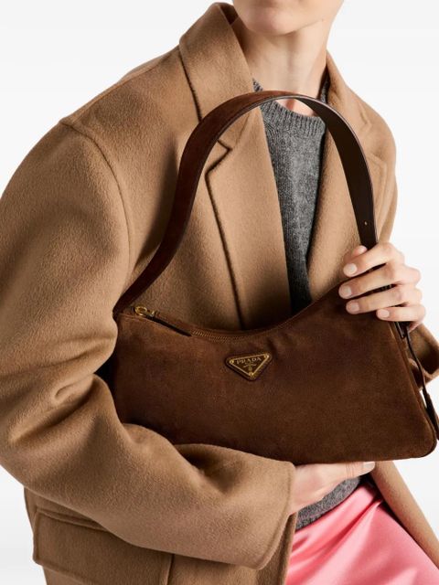 Prada medium Aimée shoulder bag - Brown