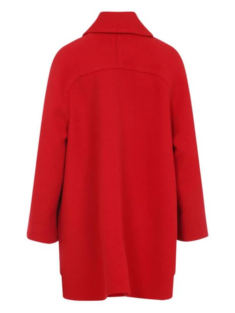 Valentino Garavani button-fastening wool coat - Red - zdjęcie produktu nr 2