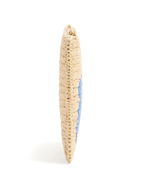 Valentino Garavani Raffiachat clutch bag - Neutrals