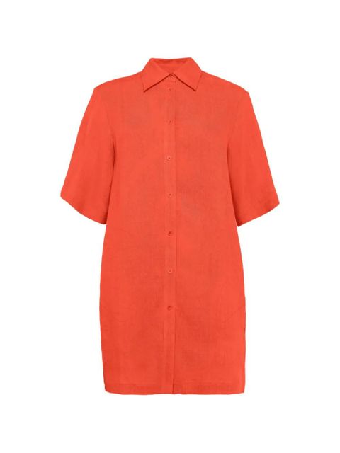 ERES Séducteur shirt dress - Red