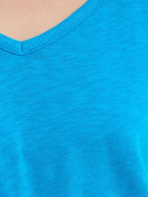 American Vintage longsleeve bawełniany kolor fioletowy SON02GGE25