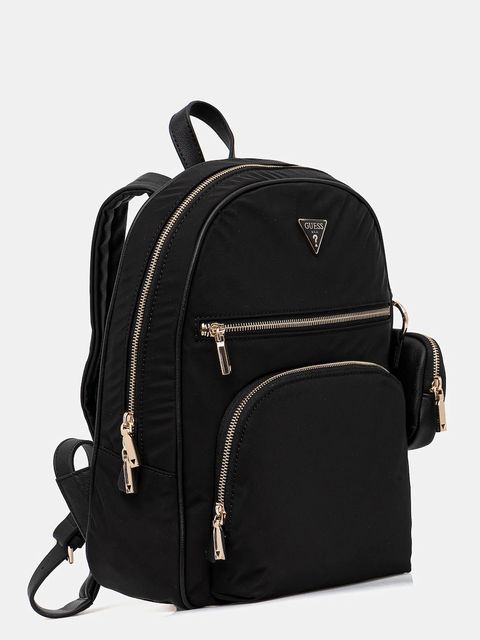 Guess plecak POWER PLAY damski kolor czarny duży gładki HWYG71 24350 - zdjęcie produktu nr 2