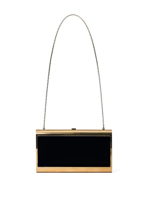 Saint Laurent cassandre two-tone minaudière - Gold