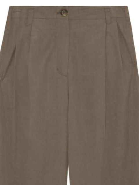 Simkhai pleated button-fastening trousers - Brown - zdjęcie produktu nr 2