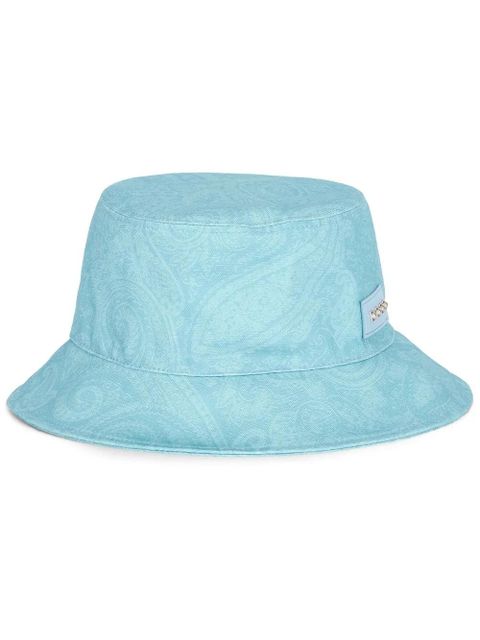 ETRO paisley-print bucket hat - Blue - zdjęcie produktu nr 1