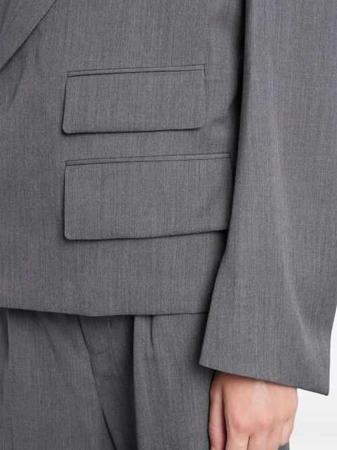 ENTIRE STUDIOS double-breasted blazer - Grey
