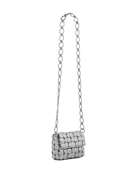 Rabanne metallic silver shoulder bag - zdjęcie produktu nr 2