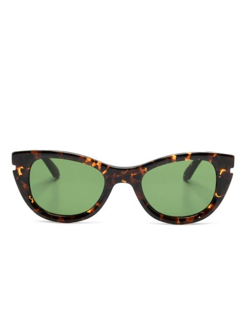 Off-White Eyewear cat-eye frame sunglasses - Brown - zdjęcie produktu nr 1