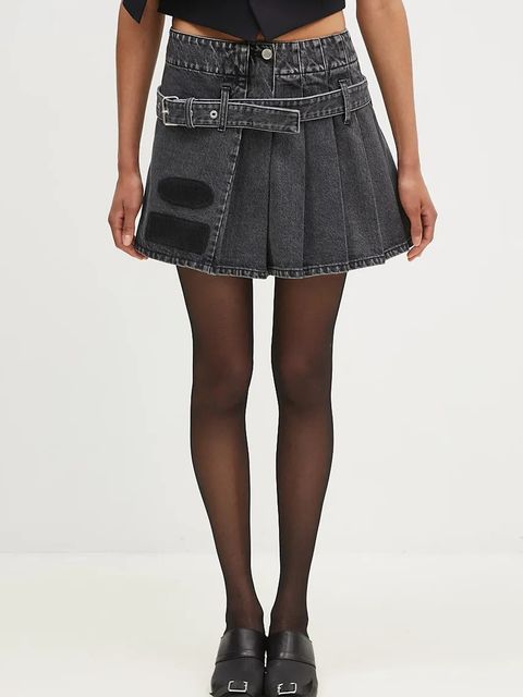 AMBUSH spódnica jeansowa Denim Pleats Skirt - zdjęcie produktu nr 1