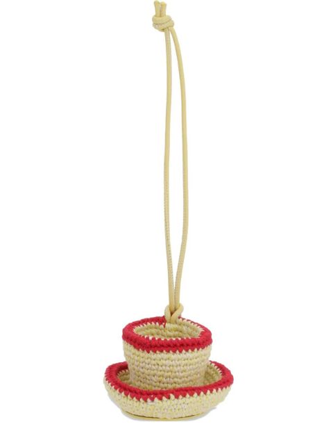 JW Anderson tea cup-pendant bag strap - Yellow - zdjęcie produktu nr 1