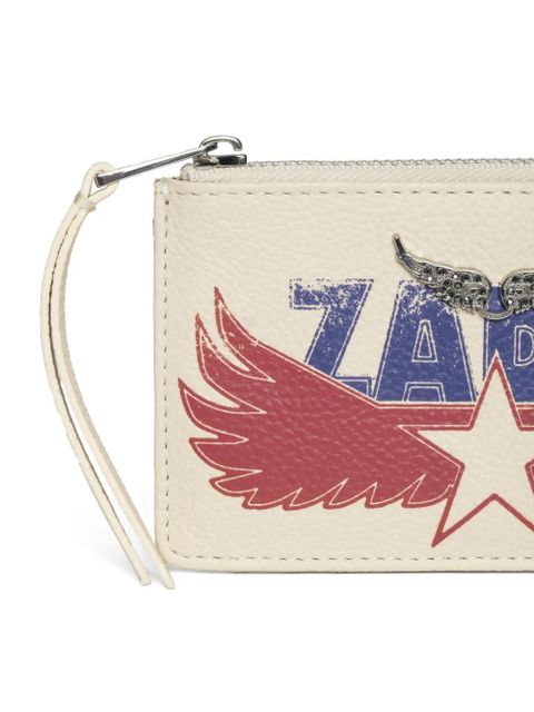 Zadig&Voltaire Gl America card holder - Neutrals