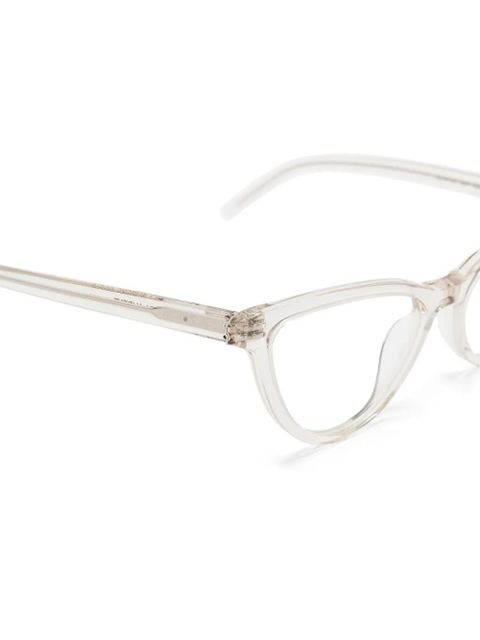 Saint Laurent Eyewear cat-eye glasses - White