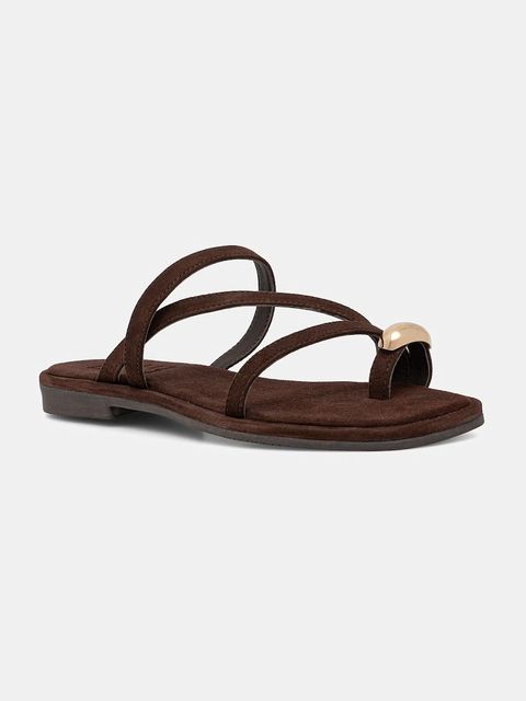 Answear.LAB klapki zamszowe - zdjęcie produktu nr 1