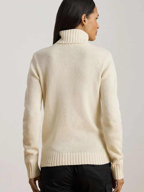 Lauren Ralph Lauren sweter z dodatkiem wełny - zdjęcie produktu nr 1