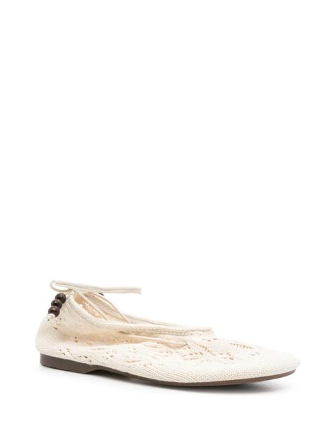 ALOHAS Rosemary ballerinas - White