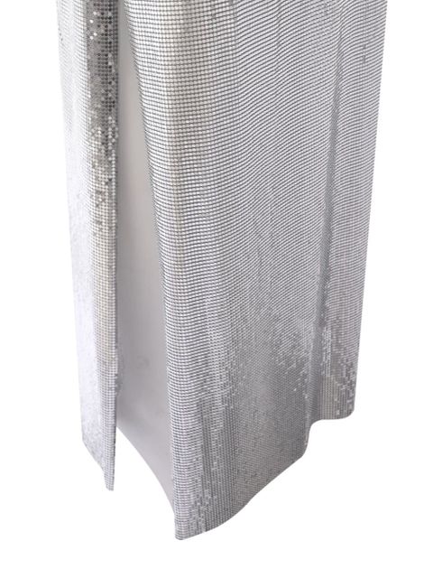 Rabanne metallic mesh gown - Silver
