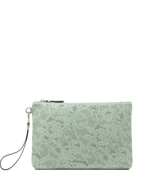 Jimmy Choo floral zipped wallet - Green - zdjęcie produktu nr 1